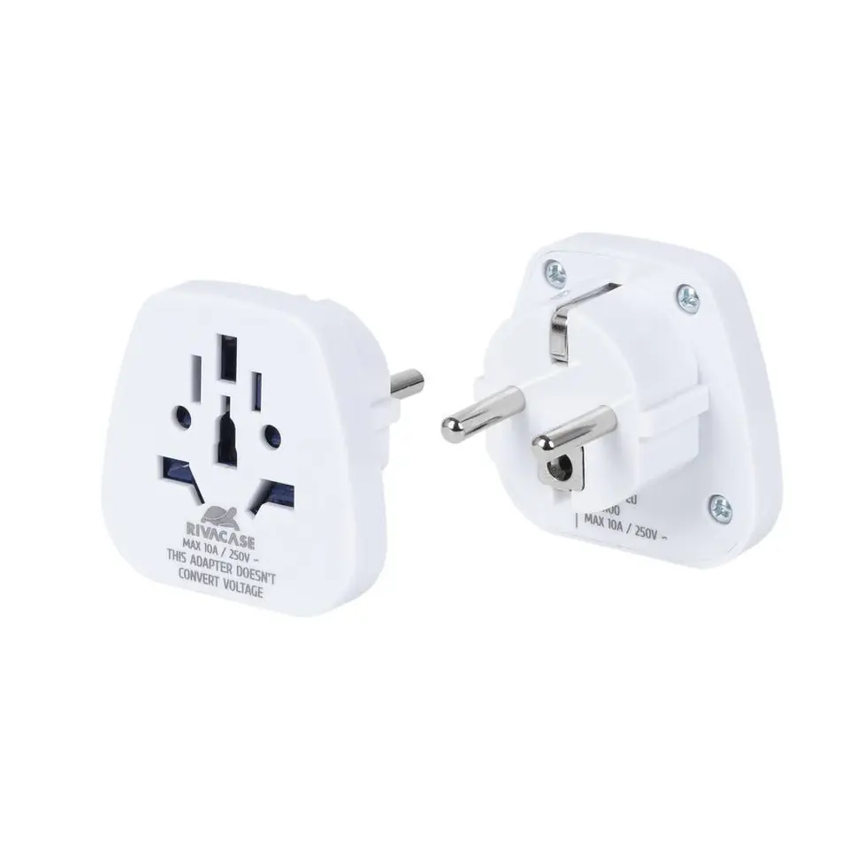 ⁨Rivacase Power Plug Adapter Type C⁩ w sklepie Wasserman.eu