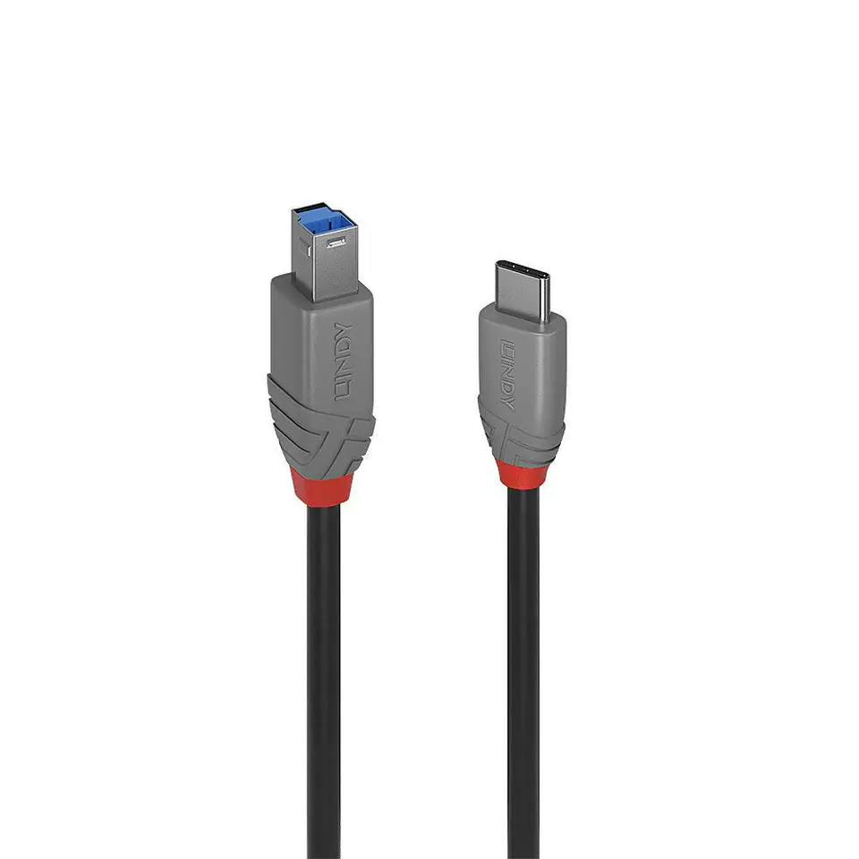 ⁨Lindy 1M Usb 3.2 Type C To B Cable,⁩ w sklepie Wasserman.eu