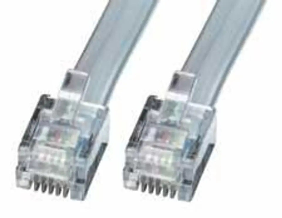 ⁨Lindy 2m RJ12 Cable 6P6C⁩ w sklepie Wasserman.eu