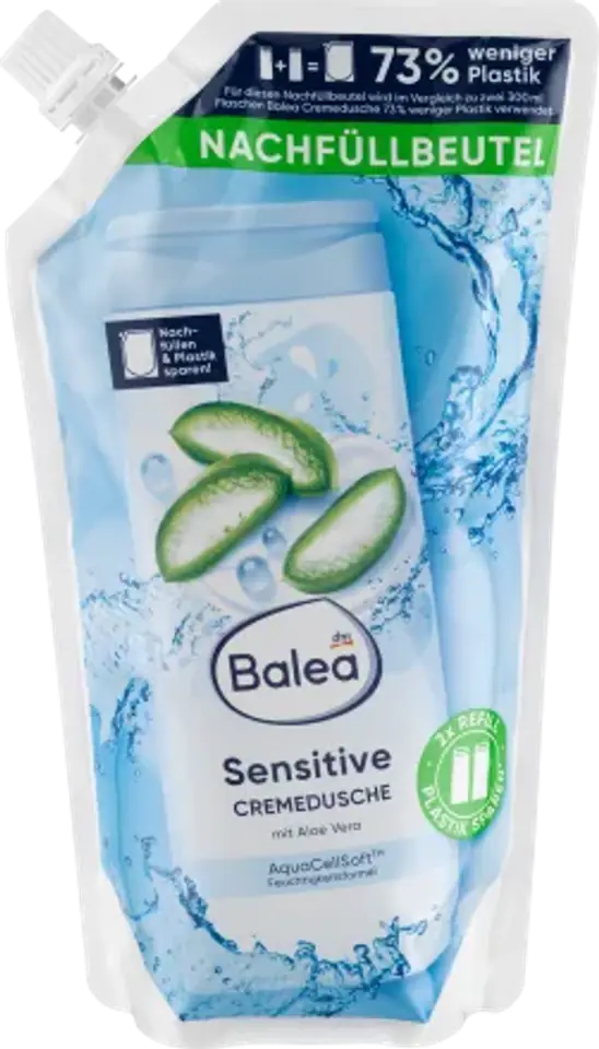 ⁨Balea Sensitive Żel pod Prysznic Worek 600 ml⁩ w sklepie Wasserman.eu