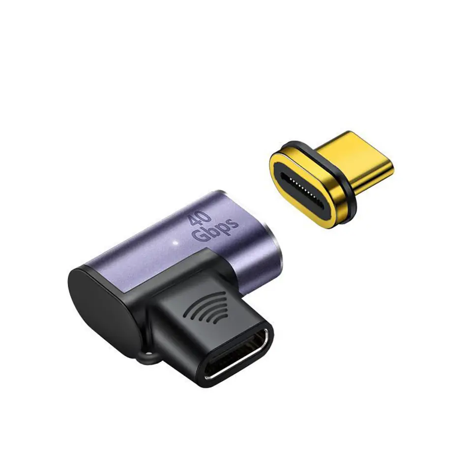 ⁨MicroConnect Magnetic USB-C Adapter 90°⁩ w sklepie Wasserman.eu
