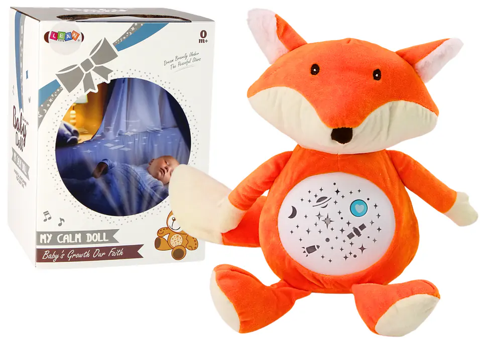 ⁨My Fox plush sleeper lights a sounds⁩ at Wasserman.eu