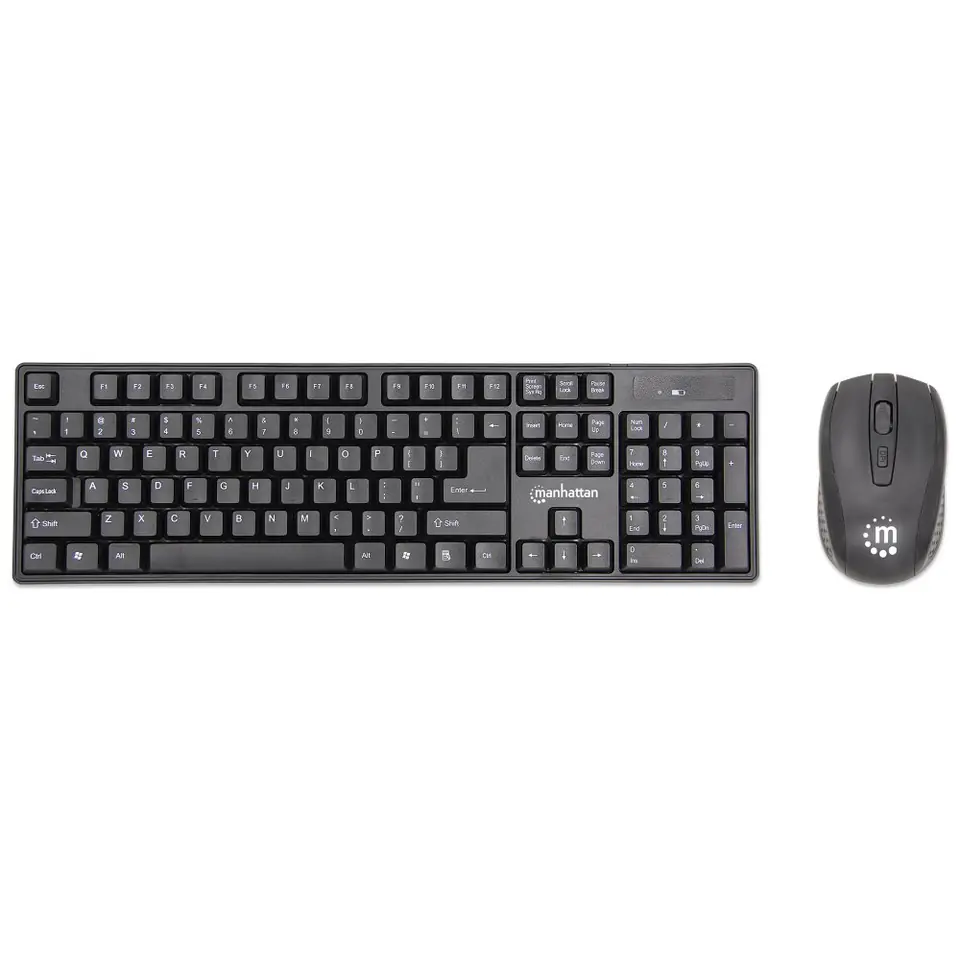 ⁨Keyboard and mouse set MANHATTAN 178990⁩ at Wasserman.eu