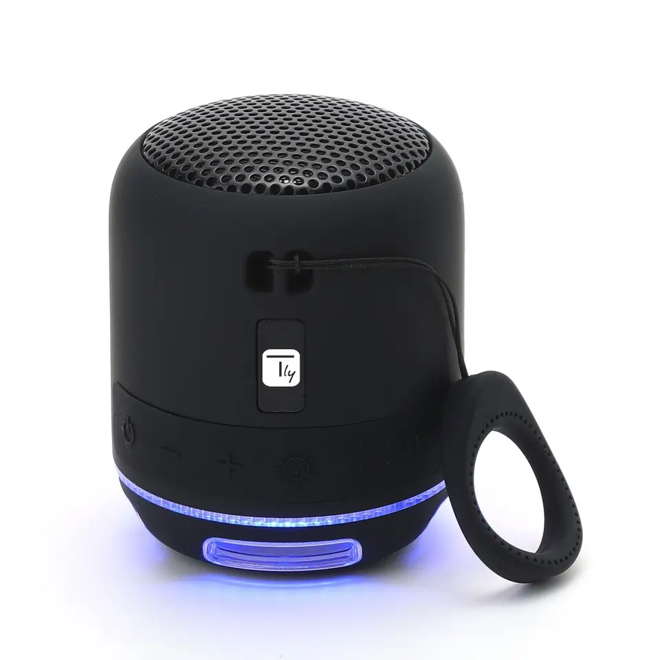 ⁨BLUETOOTH LED SPEAKER BLACK⁩ at Wasserman.eu