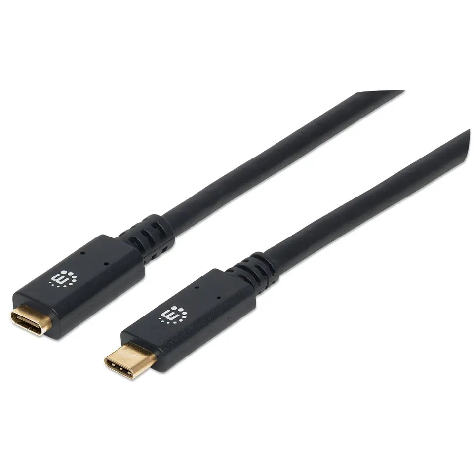 ⁨Kabel USB MANHATTAN 1x USB typu C (żeński) 1⁩ w sklepie Wasserman.eu