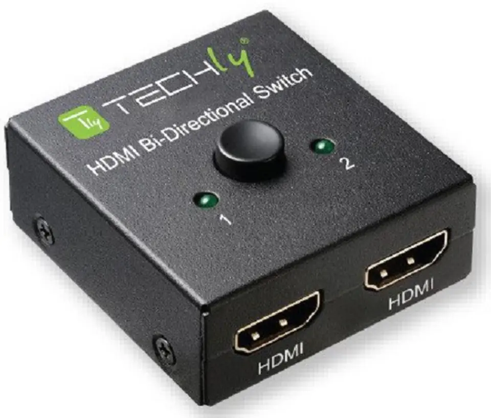 ⁨Video splitter switch TECHLY IDATA HDMI-22BI2⁩ at Wasserman.eu