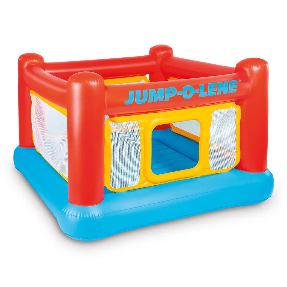 ⁨Trampolina dmuchana Zamek 174x174x112 cm 48260 INTEX⁩ w sklepie Wasserman.eu