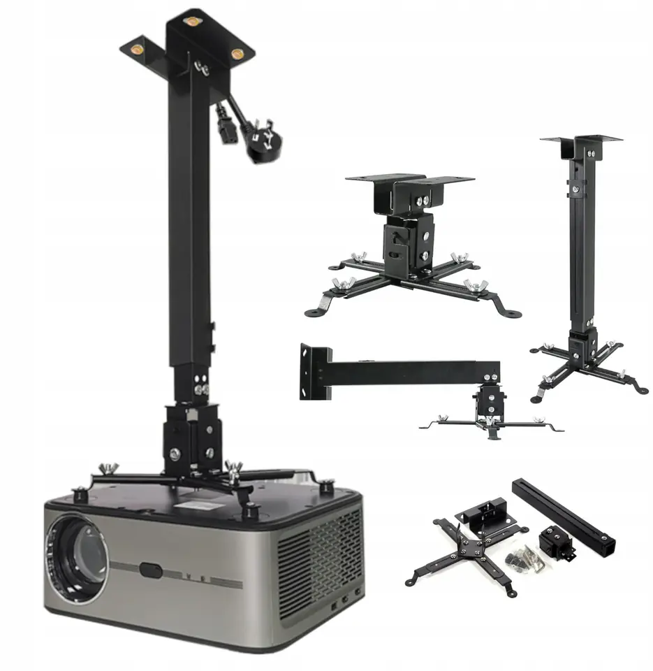 ⁨Uchwyt do projektora/rzutnika Zenwire Czarny⁩ w sklepie Wasserman.eu