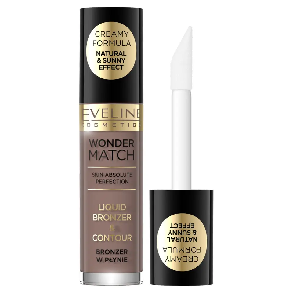 ⁨Eveline Cosmetics Wonder Match bronzer w płynie 01 4.5ml⁩ w sklepie Wasserman.eu