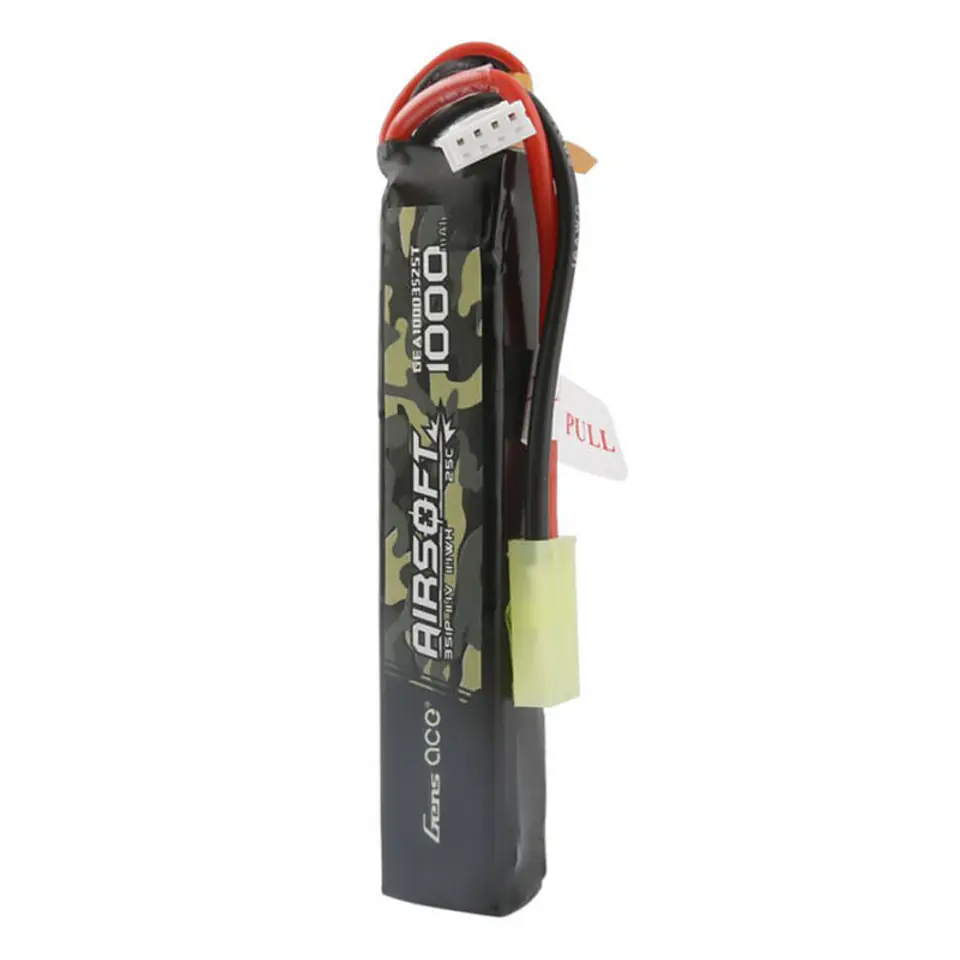 ⁨Akumulator Gens ace 25C 1000mAh 3S1P 11.1V Airsoft Gun Lipo z konektorem mini Tamiya Plug⁩ w sklepie Wasserman.eu