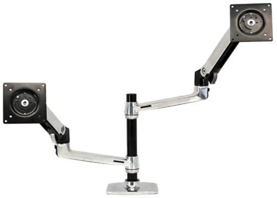 ⁨Ergotron LX DUAL STACKING ARM POLISHED/24IN 18.1KG LIFT33 MIS-D 10Y WA⁩ at Wasserman.eu