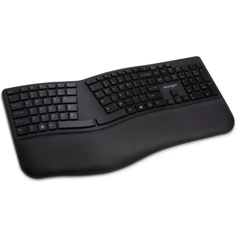 ⁨Klawiatura KENSINGTON Pro Fit ergonomiczna bezprzewodowa K75401WW⁩ w sklepie Wasserman.eu