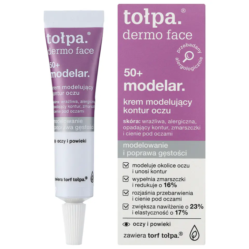 ⁨TOŁPA Dermo Face Modelar 50+ Krem modelujący kontur oczu 10 ml⁩ w sklepie Wasserman.eu