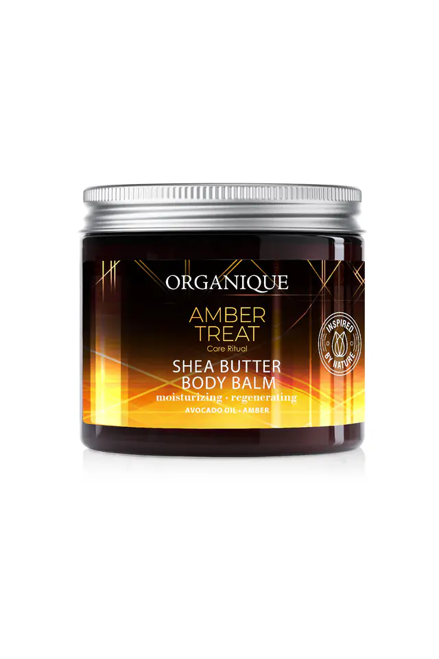 ⁨ORGANIQUE Amber Treat Balsam do ciała z masłem shea 200 ml⁩ w sklepie Wasserman.eu