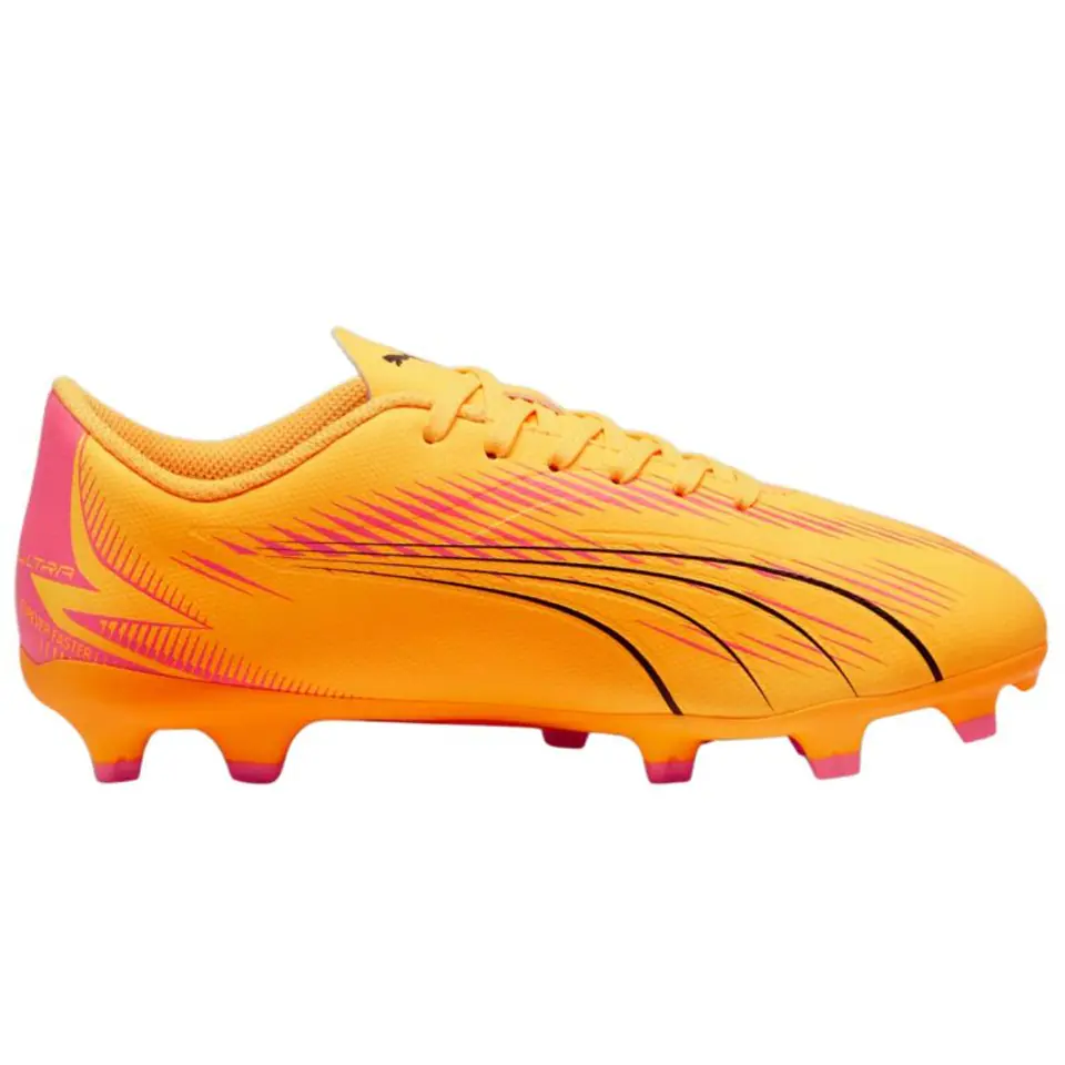 ⁨Buty piłkarskie Puma Ultra Play FG/AG Jr (kolor Pomarańczowy, rozmiar 38)⁩ w sklepie Wasserman.eu