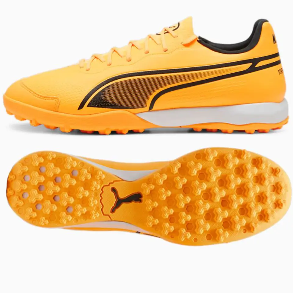 ⁨Buty Puma King Pro TT M 107255 (kolor Pomarańczowy, rozmiar 41)⁩ w sklepie Wasserman.eu