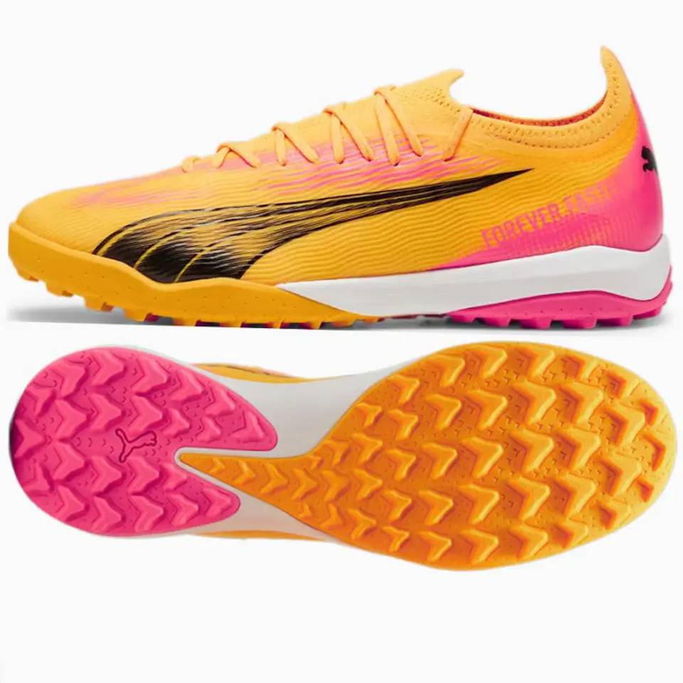 ⁨Buty Puma Ultra Ultimate Cage TT M 107745 (kolor Pomarańczowy, rozmiar 42 1/2)⁩ w sklepie Wasserman.eu