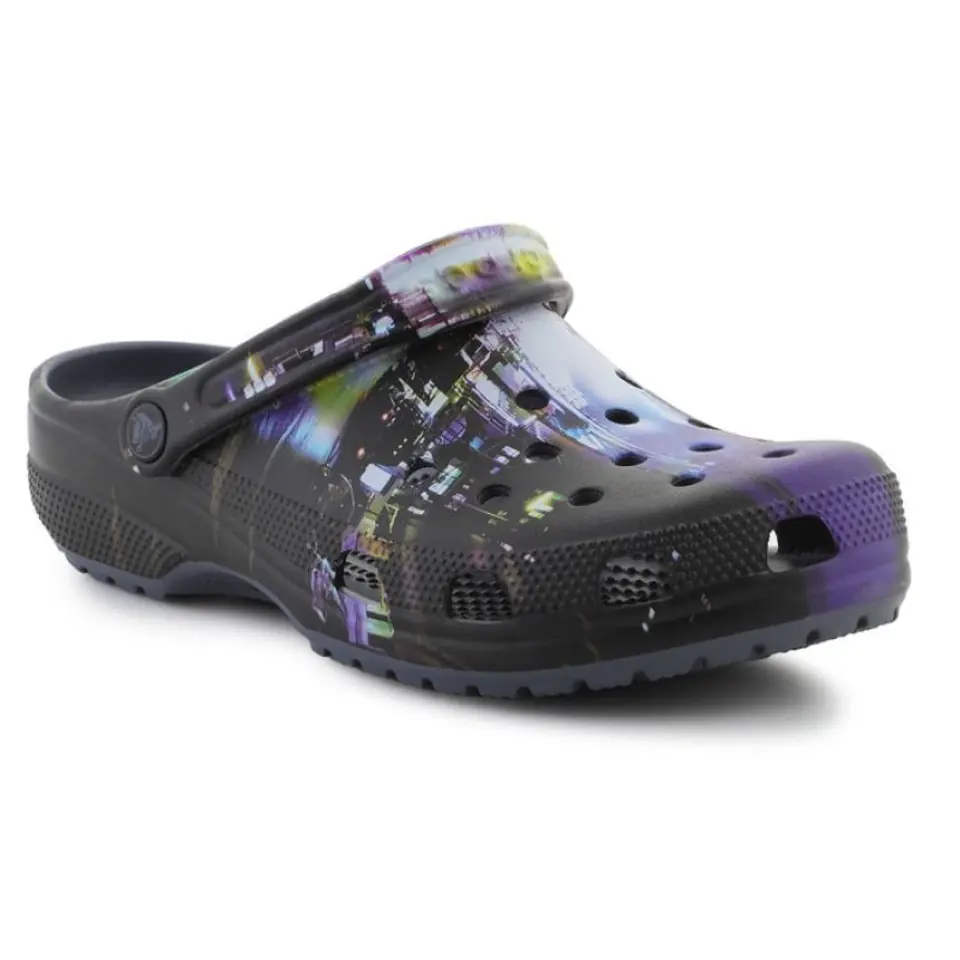 ⁨Klapki Crocs Classic Meta Scape Clog U 208455 (kolor Czarny, rozmiar EU 45/46)⁩ w sklepie Wasserman.eu