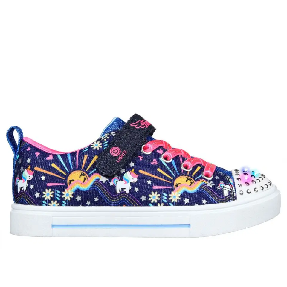 ⁨Buty Skechers Unicorn Sunshine Jr 314802L (kolor Granatowy, rozmiar 35)⁩ w sklepie Wasserman.eu