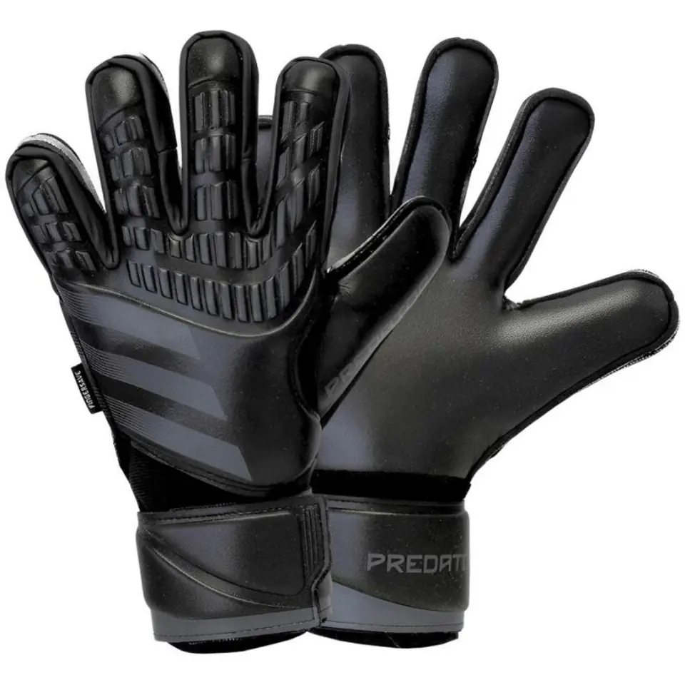 ⁨Rękawice bramkarskie adidas Predator Glove Match Fingersave (kolor Czarny, rozmiar 8)⁩ w sklepie Wasserman.eu