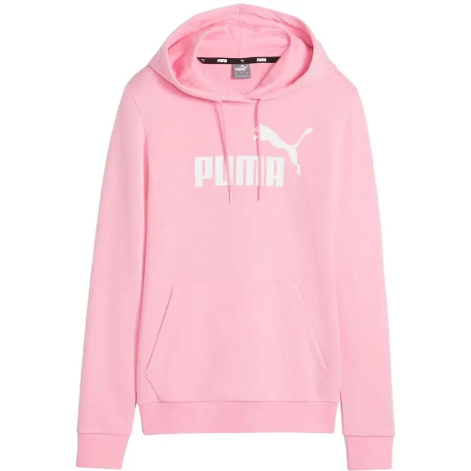 ⁨Bluza Puma ESS Logo Hoodie W 586797 (kolor Różowy, rozmiar S)⁩ w sklepie Wasserman.eu