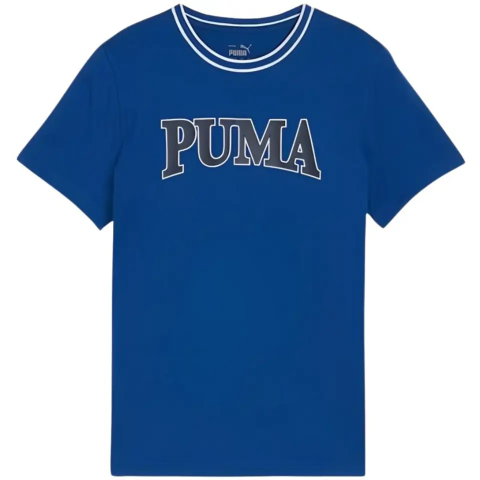 ⁨Koszulka Puma Squad Tee Jr 679259 (kolor Niebieski, rozmiar 152cm)⁩ w sklepie Wasserman.eu