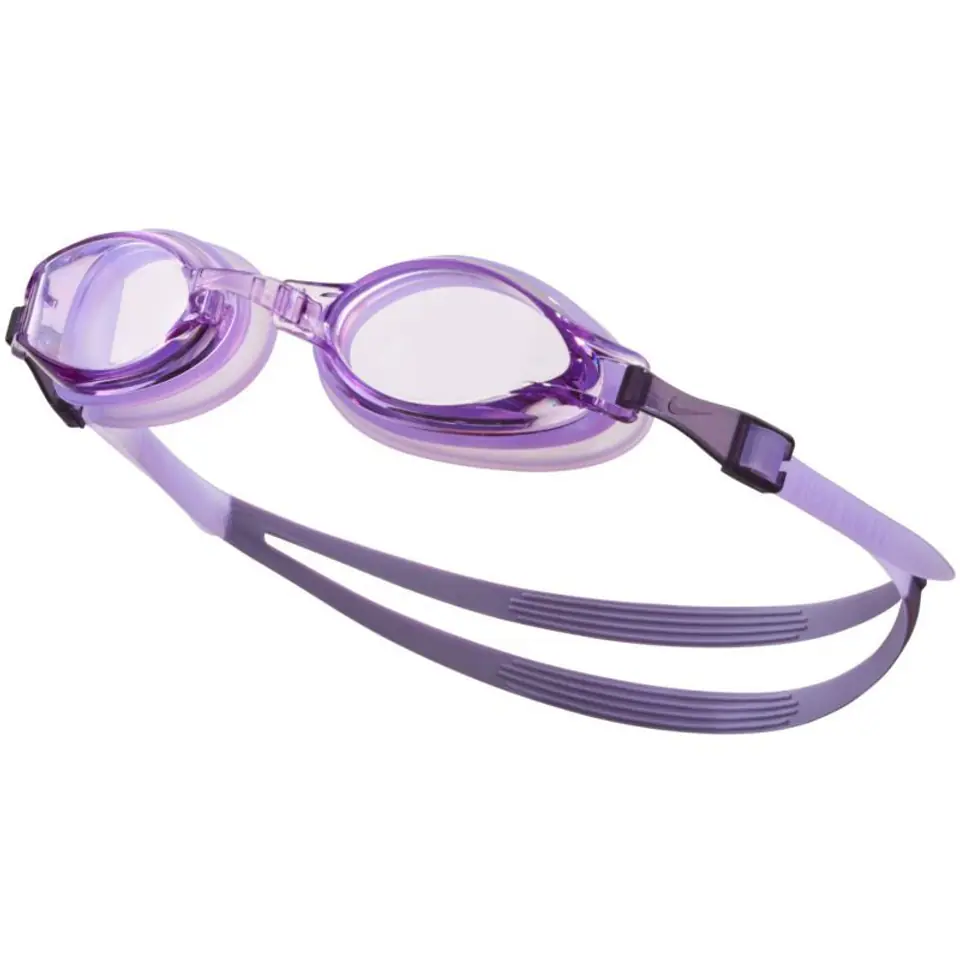⁨Okulary pływackie Nike Os Chrome NESSD127 (kolor Fioletowy)⁩ w sklepie Wasserman.eu