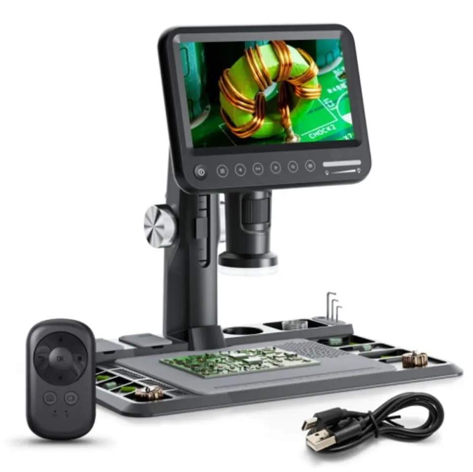 ⁨Mikroskop Cyfrowy 1600x FHD LCD 1080p Inskam 318⁩ w sklepie Wasserman.eu
