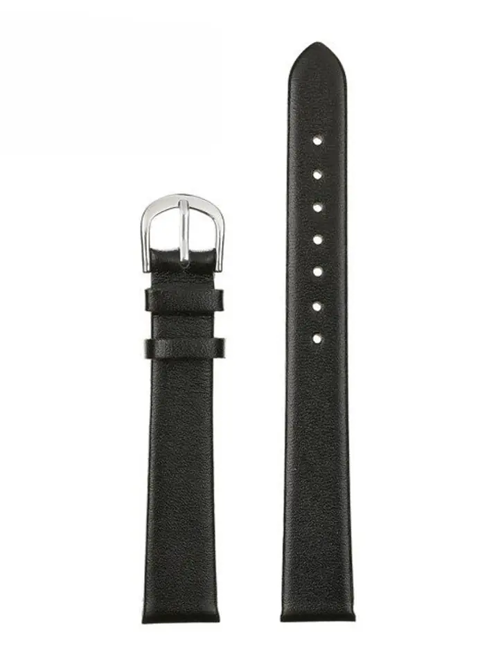 ⁨Pasek skórzany do zegarka W36L - czarny - 18mm⁩ w sklepie Wasserman.eu