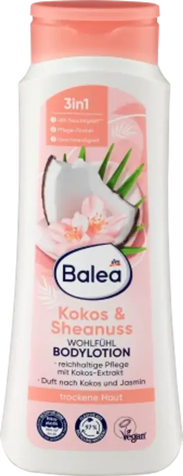 ⁨Balea Kokos & Sheanuss Balsam do Ciała 400 ml⁩ w sklepie Wasserman.eu