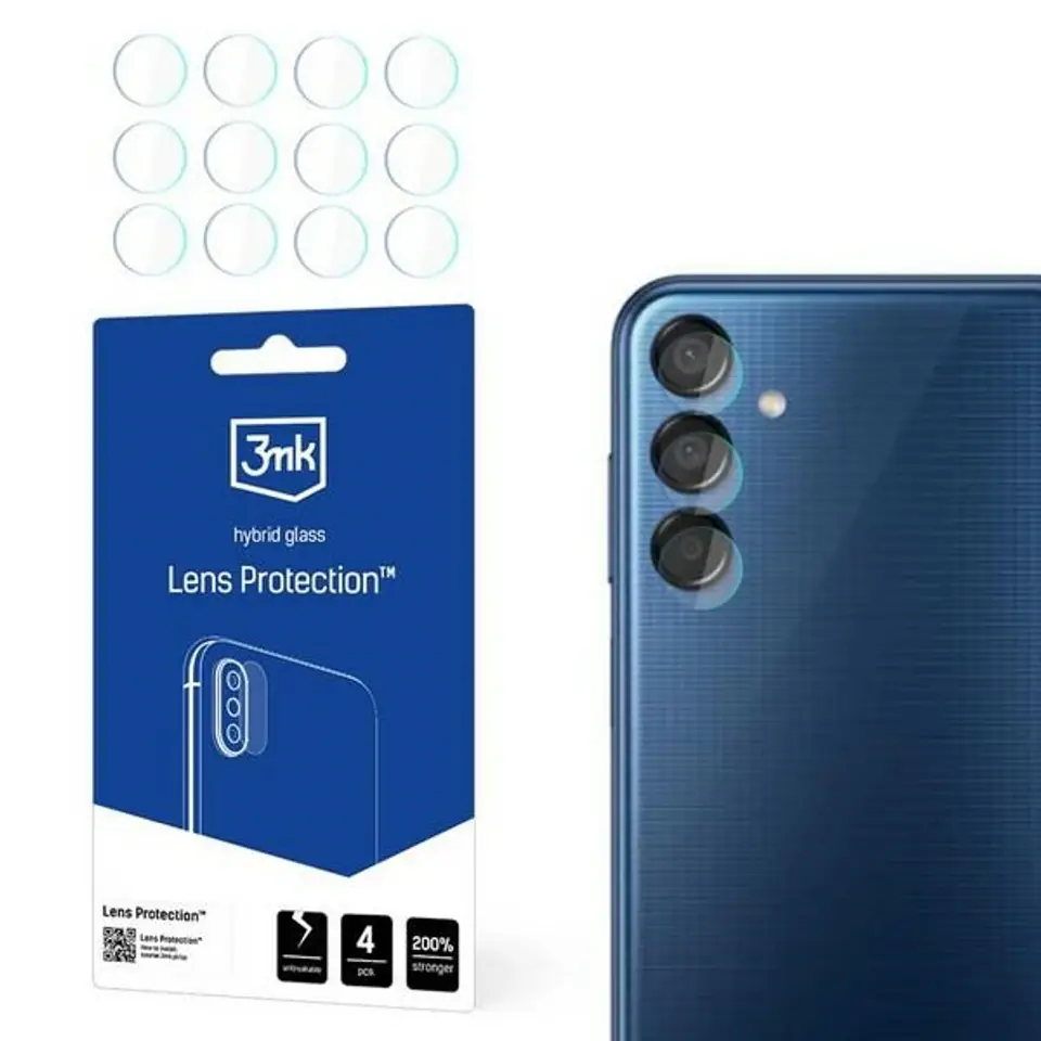 ⁨3MK Lens Protect Sam M15 5G M156Ochrona na obiektyw aparatu 4szt⁩ w sklepie Wasserman.eu