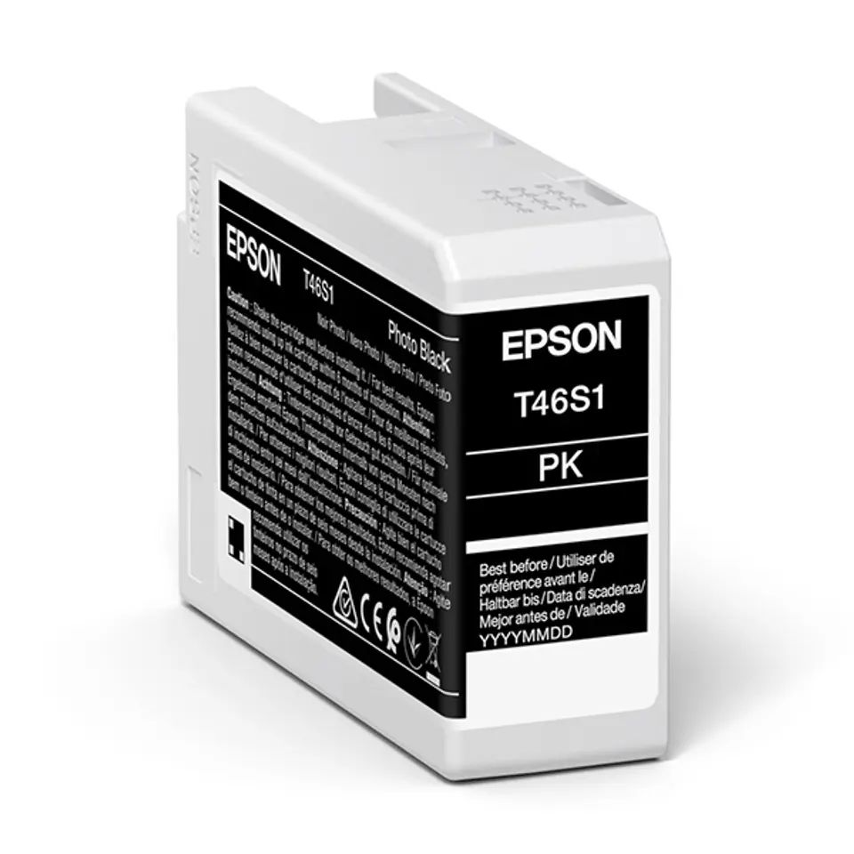 ⁨Epson oryginalny ink / tusz C13T46S100, photo black⁩ w sklepie Wasserman.eu