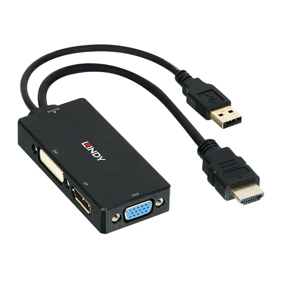 ⁨Lindy HDMI to DisplayPort, DVI &⁩ w sklepie Wasserman.eu