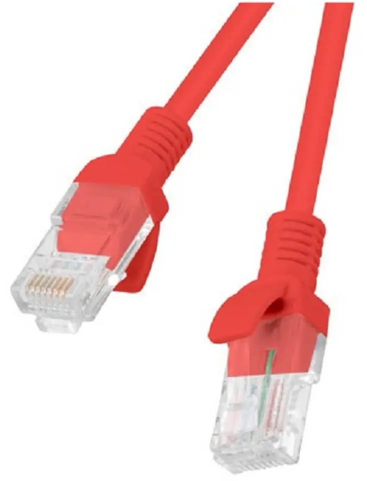 ⁨LANBERG PCU5-20CC-0025-R 0.25 Patch cord⁩ at Wasserman.eu