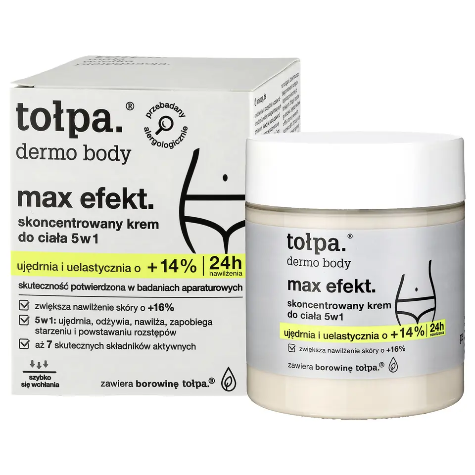 ⁨TOŁPA Dermo Body Krem do ciała skoncentrowany 5w1 max efekt 250 ml⁩ w sklepie Wasserman.eu