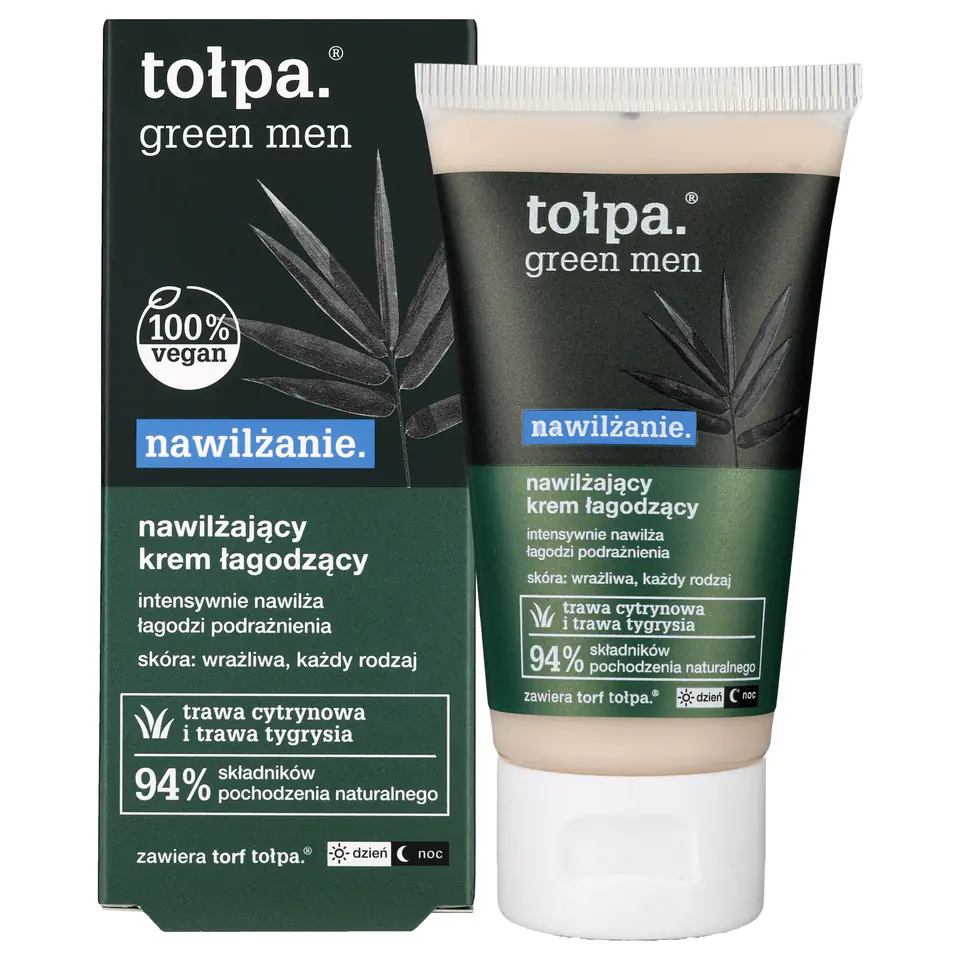 ⁨TOŁPA Green Men Nawilżający krem łagodzący 50 ml⁩ w sklepie Wasserman.eu