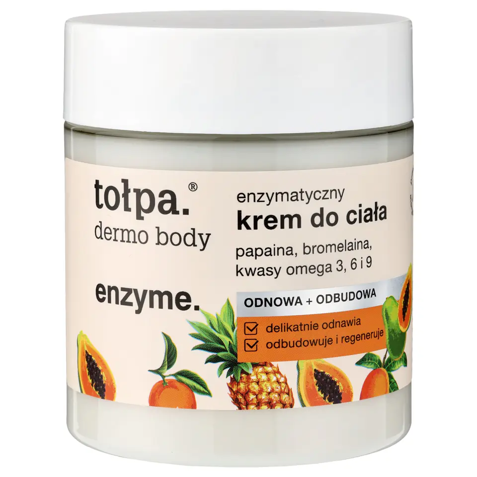 ⁨TOŁPA Dermo Body Enzyme Krem enzymatyczny do ciała 250 ml⁩ w sklepie Wasserman.eu