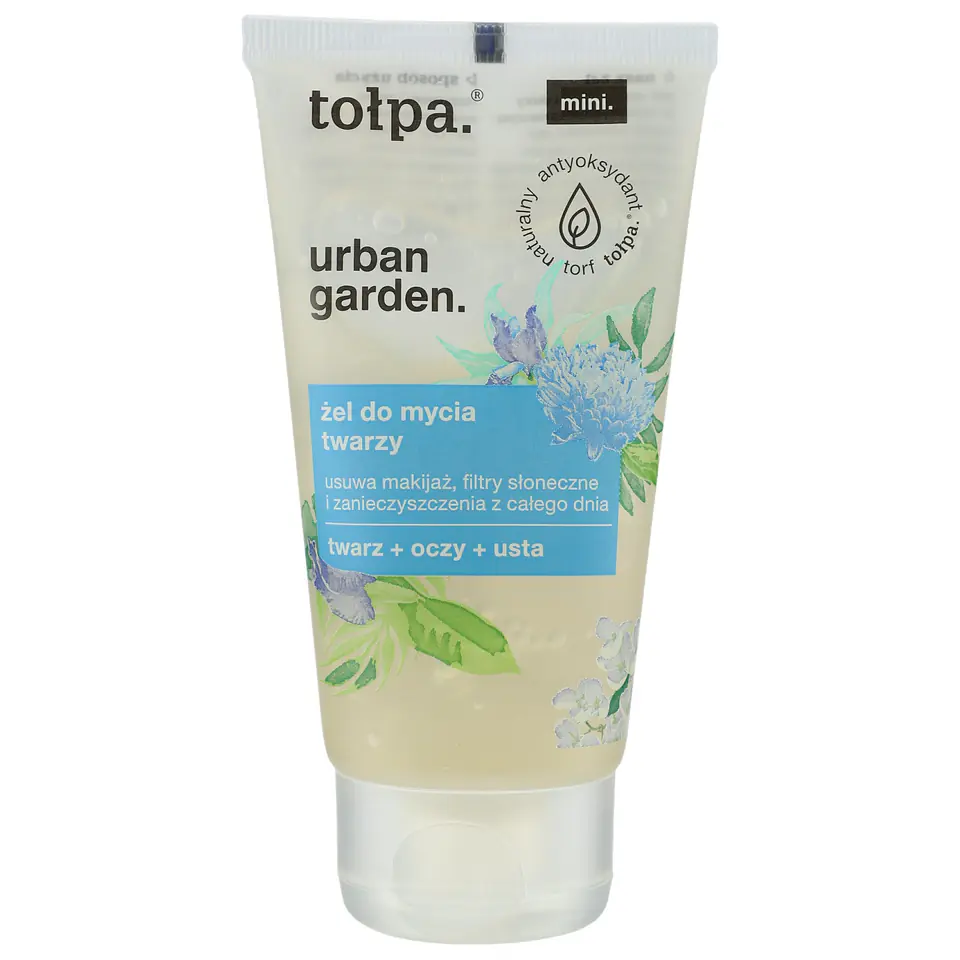 ⁨TOŁPA Urban Garden Żel do mycia twarzy delikatny mini 75 ml⁩ w sklepie Wasserman.eu