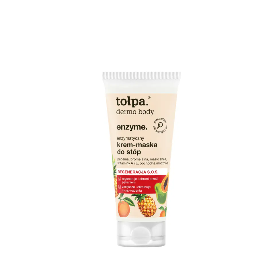 ⁨TOŁPA Dermo Pedii Enzyme Krem-maska enzymatyczna do stóp 60 ml⁩ w sklepie Wasserman.eu