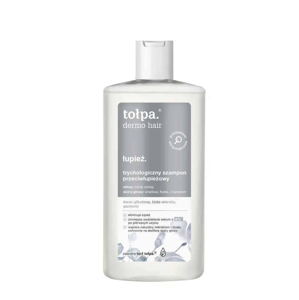 ⁨TOŁPA Dermo Hair Łupież Szampon trychologiczny przeciwłupieżowy 250 ml⁩ w sklepie Wasserman.eu