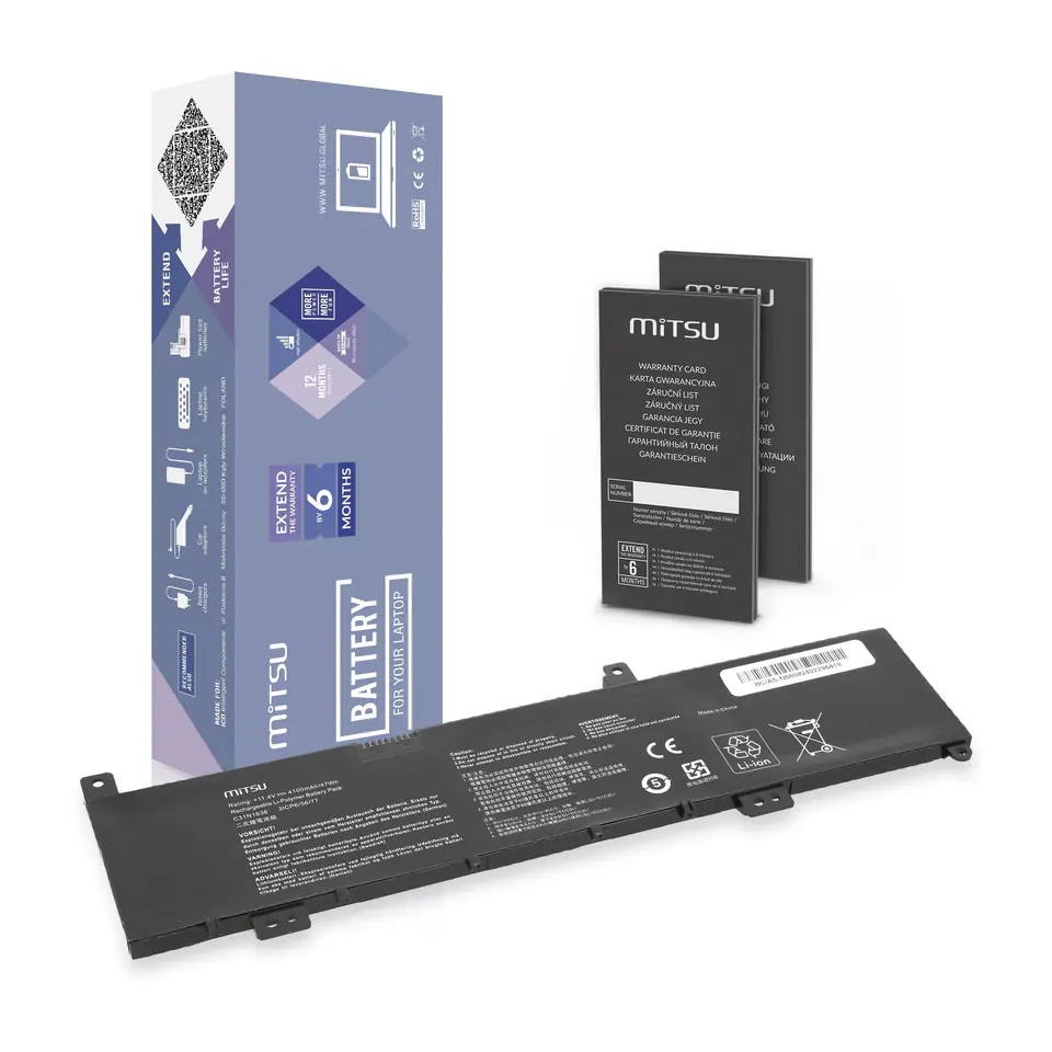 ⁨MITSU ASUS VIVO BOOK 4100mAh 11,4V⁩ at Wasserman.eu
