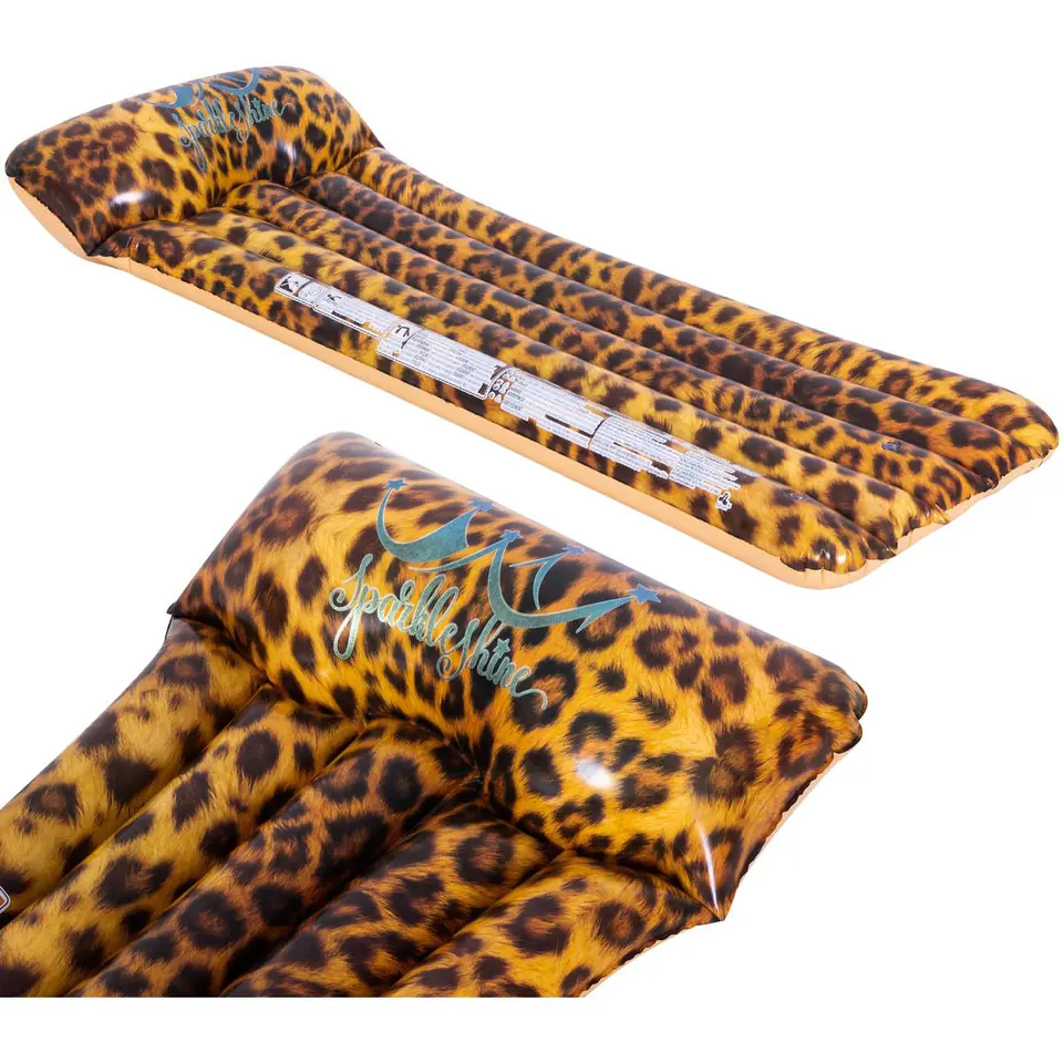 ⁨MATERAC DMUCHANY LEOPARD 169x69x25CM 33152⁩ w sklepie Wasserman.eu