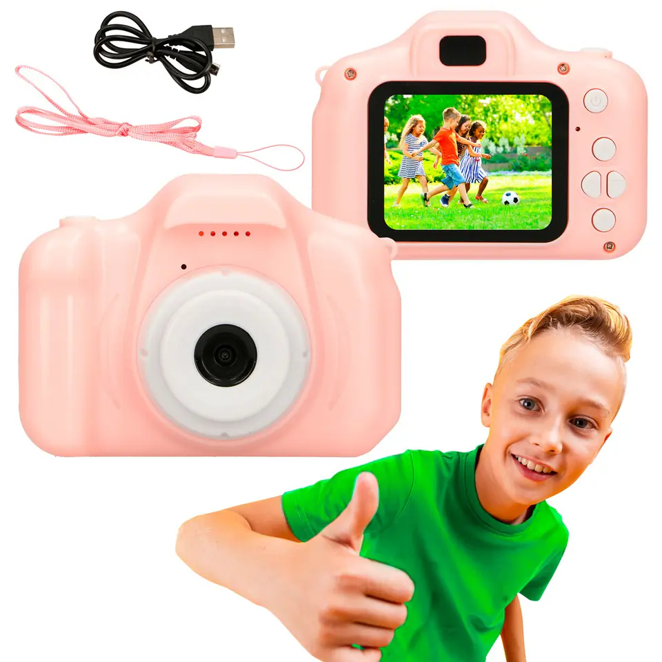 ⁨EXTRALINK KIDS CAMERA H20 PINK⁩ w sklepie Wasserman.eu