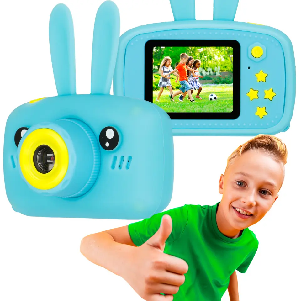 ⁨EXTRALINK KIDS CAMERA H23 BLUE⁩ w sklepie Wasserman.eu