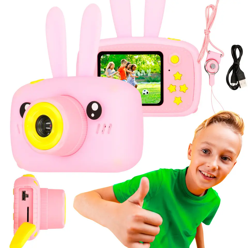 ⁨EXTRALINK KIDS CAMERA H23 PINK⁩ w sklepie Wasserman.eu