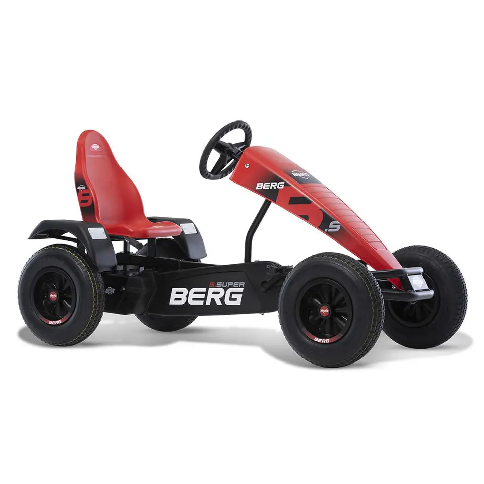 ⁨BERG Gokart na Pedały XL B.Super Red BFR Pompowane Koła od 5 lat do 100 kg⁩ w sklepie Wasserman.eu