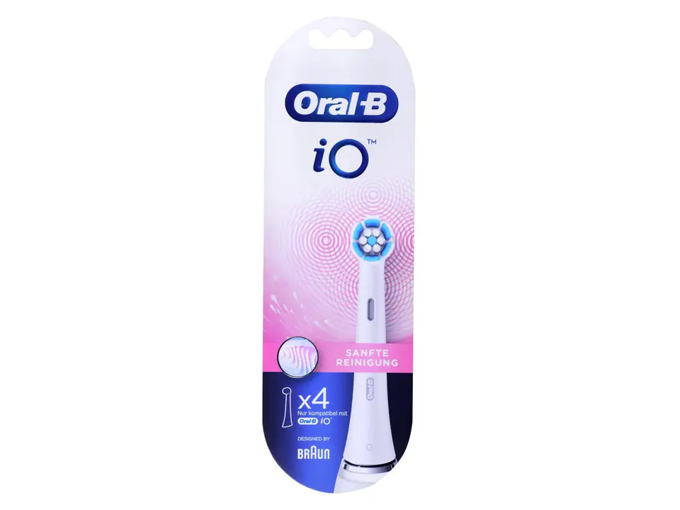 ⁨Oral-B iO Series Gentle Care - Biały - 4-pak⁩ w sklepie Wasserman.eu