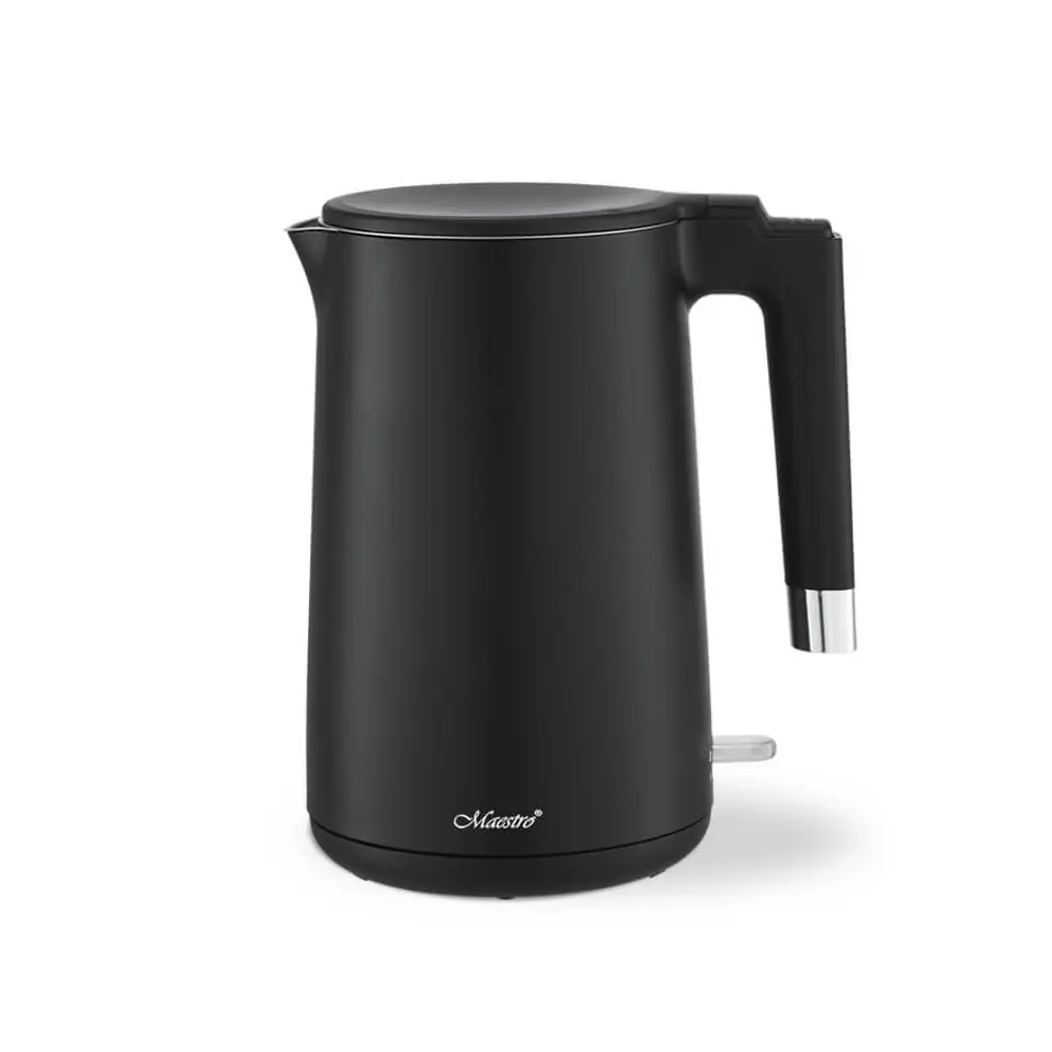 ⁨Maestro MR-026-BLACK electric kettle⁩ at Wasserman.eu