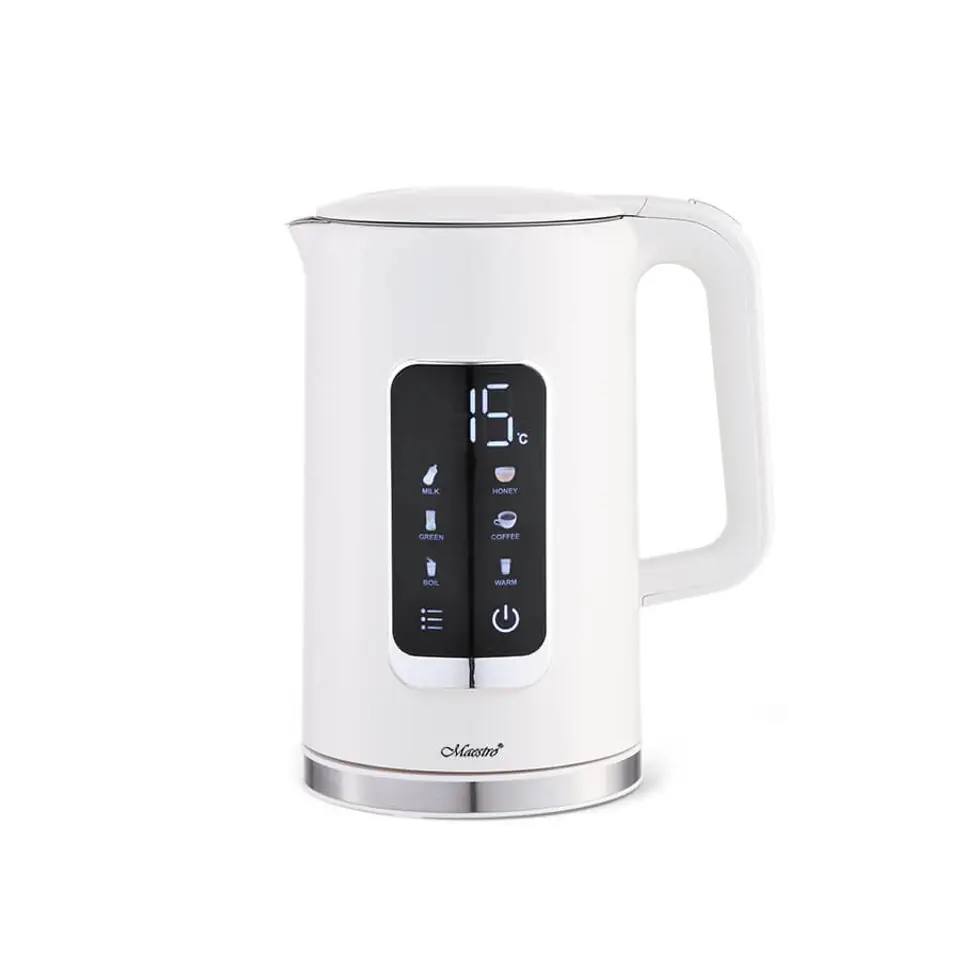 ⁨Maestro MR-024-WHITE electric kettle⁩ at Wasserman.eu