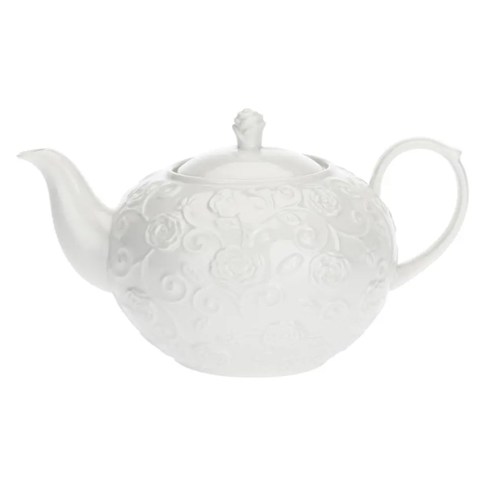 ⁨Florentina Teapot - White, 1.2 ltr⁩ at Wasserman.eu